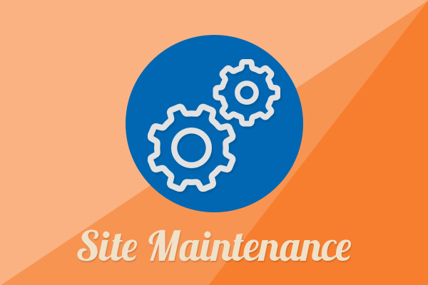 site maintenance